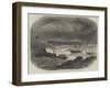 Vessels Ashore in Batten Bay, Plymouth Sound, During the Late Gale-null-Framed Giclee Print