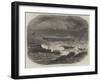 Vessels Ashore in Batten Bay, Plymouth Sound, During the Late Gale-null-Framed Giclee Print