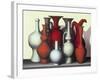 Vessels in Time and Space, Vermillion, Naples-Brian Irving-Framed Giclee Print