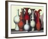 Vessels in Time and Space, Vermillion, Naples-Brian Irving-Framed Giclee Print