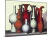 Vessels in Time and Space, Vermillion, Naples-Brian Irving-Mounted Giclee Print