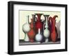 Vessels in Time and Space, Vermillion, Naples-Brian Irving-Framed Giclee Print