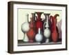 Vessels in Time and Space, Vermillion, Naples-Brian Irving-Framed Giclee Print