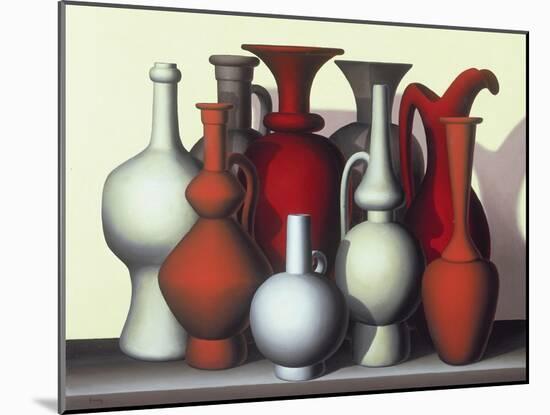 Vessels in Time and Space, Vermillion, Naples-Brian Irving-Mounted Giclee Print