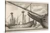 Vessels of the Dutch West India Company-Wenceslaus Hollar-Stretched Canvas