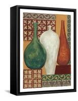 Vessels & Tiles I-Eva Misa-Framed Stretched Canvas