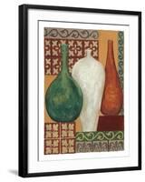 Vessels & Tiles I-Eva Misa-Framed Art Print