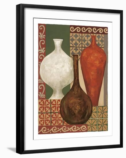 Vessels & Tiles II-Eva Misa-Framed Art Print