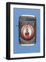 Vesta Case Decorated with 'Aston Villa English Cup and League Winners', 1897-null-Framed Giclee Print