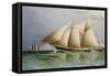 Vesta off the Needles-James E. Butterworth-Framed Stretched Canvas
