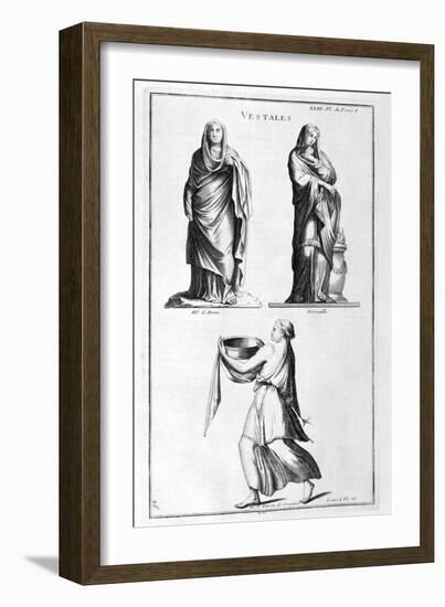 Vestal, 1747-Bernard De Montfaucon-Framed Giclee Print