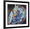 Vestal (hand-made paper)-Gustav Klimt-Framed Collectable Print