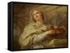 Vestal Virgin, C.1730-Francois Lemoyne-Framed Stretched Canvas