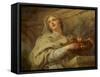 Vestal Virgin, C.1730-Francois Lemoyne-Framed Stretched Canvas