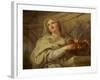 Vestal Virgin, C.1730-Francois Lemoyne-Framed Giclee Print