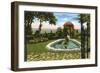 Vestavia Park in Birmingham, Alabama-null-Framed Art Print