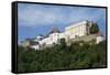 Veste Oberhaus Fortress, Passau, Lower Bavaria, Germany, Europe-Rolf Richardson-Framed Stretched Canvas