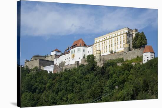 Veste Oberhaus Fortress, Passau, Lower Bavaria, Germany, Europe-Rolf Richardson-Stretched Canvas