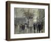 Vesterbrogade, Copenhagen-Paul Fischer-Framed Premium Giclee Print