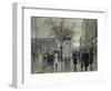 Vesterbrogade, Copenhagen-Paul Fischer-Framed Premium Giclee Print