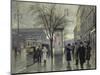 Vesterbrogade, Copenhagen-Paul Fischer-Mounted Premium Giclee Print