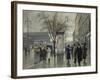 Vesterbrogade, Copenhagen-Paul Fischer-Framed Giclee Print