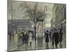 Vesterbrogade, Copenhagen-Paul Fischer-Mounted Giclee Print