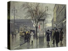 Vesterbrogade, Copenhagen-Paul Fischer-Stretched Canvas