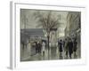 Vesterbrogade, Copenhagen-Paul Fischer-Framed Premium Giclee Print