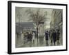 Vesterbrogade, Copenhagen-Paul Fischer-Framed Premium Giclee Print