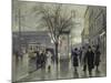 Vesterbrogade, Copenhagen-Paul Fischer-Mounted Premium Giclee Print