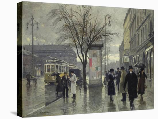 Vesterbrogade, Copenhagen-Paul Fischer-Stretched Canvas