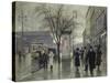 Vesterbrogade, Copenhagen-Paul Fischer-Stretched Canvas