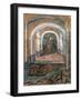 Vestibule of Asylum, 1889-Vincent van Gogh-Framed Giclee Print