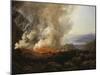 Vesuv Volcanic Eruption, 1826-Johan Christian Clausen Dahl-Mounted Premium Giclee Print