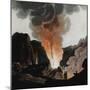 Vesuvius Erupting, Italy, C1815-null-Mounted Giclee Print