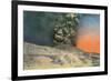 Vesuvius Erupting, Naples, Italy-null-Framed Premium Giclee Print