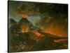 Vesuvius Erupting-null-Stretched Canvas