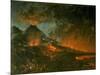 Vesuvius Erupting-null-Mounted Giclee Print