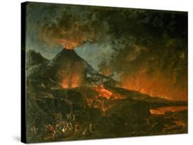 Vesuvius Erupting-null-Stretched Canvas