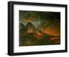 Vesuvius Erupting-null-Framed Giclee Print