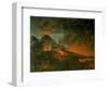 Vesuvius Erupting-null-Framed Giclee Print