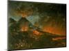 Vesuvius Erupting-null-Mounted Giclee Print