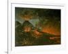 Vesuvius Erupting-null-Framed Giclee Print