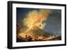 Vesuvius Erupting-Pierre Jacques Volaire-Framed Giclee Print