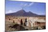 Vesuvius from Pompei-Louis Spangenberg-Mounted Giclee Print