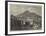 Vesuvius, from the Forum, Pompeii-null-Framed Giclee Print