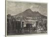 Vesuvius, from the Forum, Pompeii-null-Stretched Canvas