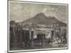 Vesuvius, from the Forum, Pompeii-null-Mounted Giclee Print