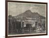 Vesuvius, from the Forum, Pompeii-null-Framed Giclee Print